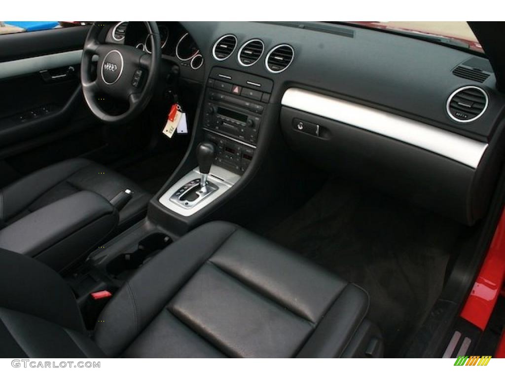 2006 A4 1.8T Cabriolet - Amulet Red / Ebony photo #26