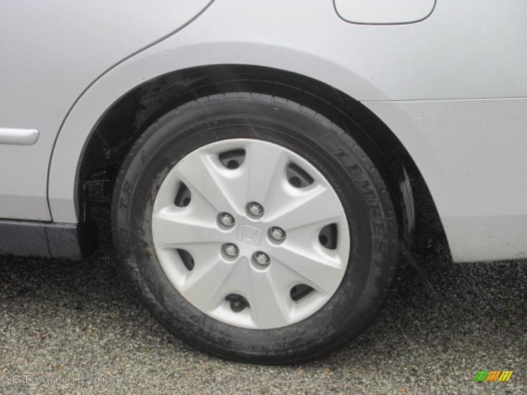 2003 Accord LX Sedan - Satin Silver Metallic / Black photo #4