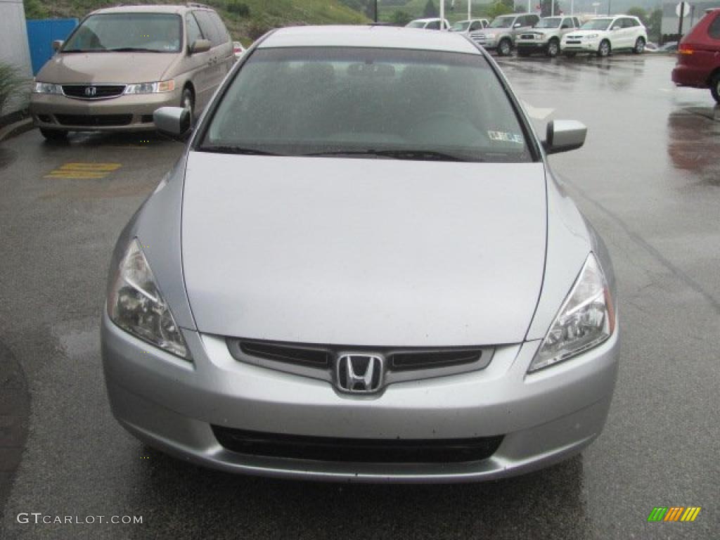 2003 Accord LX Sedan - Satin Silver Metallic / Black photo #9