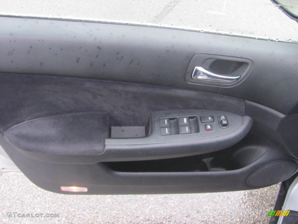 2003 Accord LX Sedan - Satin Silver Metallic / Black photo #12