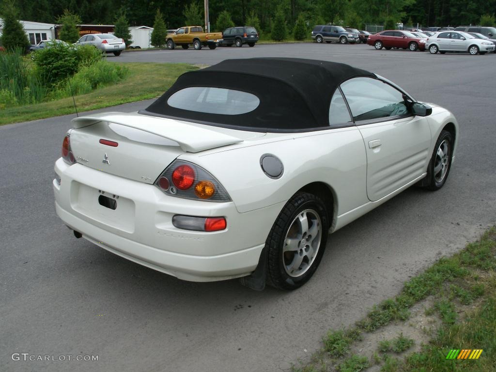 2004 Dover White Pearl Mitsubishi Eclipse Spyder Gs 31204409 Photo 2004 Dover White Pearl Mitsubishi Eclipse Spyder Gs 31204409 Photo 5