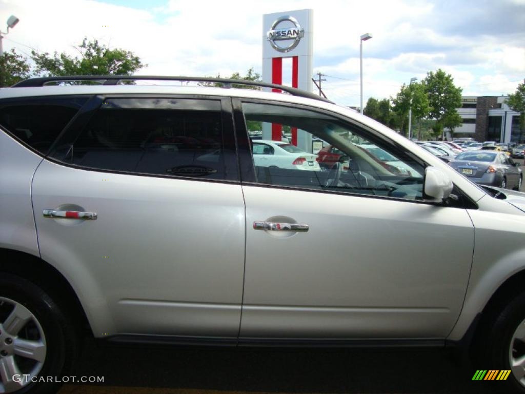 2007 Murano S AWD - Brilliant Silver Metallic / Charcoal photo #19