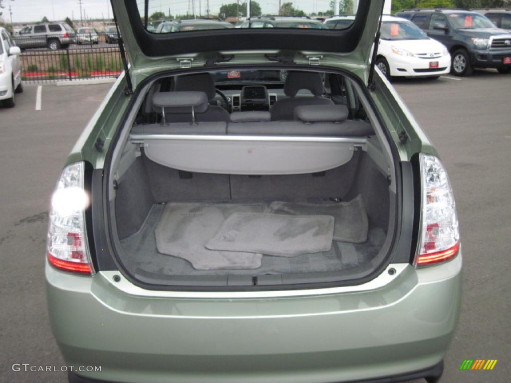 2007 Prius Hybrid Touring - Silver Pine Green Mica / Dark Gray photo #24