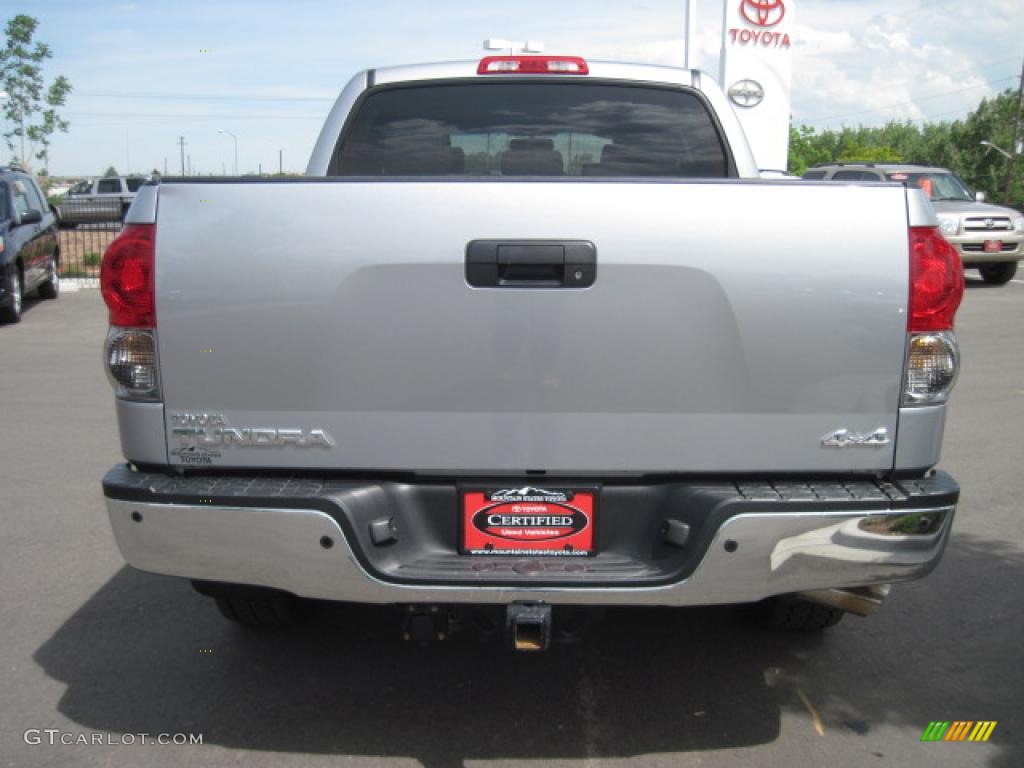 2008 Tundra Limited CrewMax 4x4 - Silver Sky Metallic / Graphite Gray photo #3