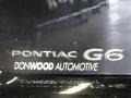 2005 Black Pontiac G6 GT Sedan  photo #7