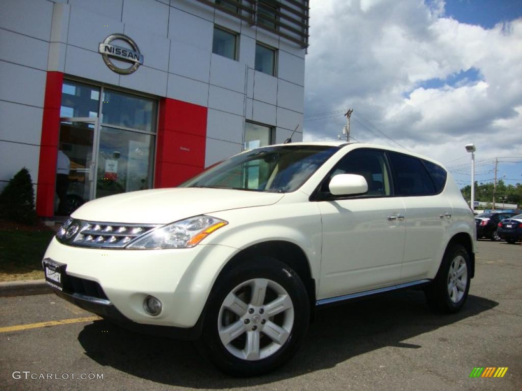 2006 Murano SL AWD - Glacier Pearl / Cafe Latte photo #1