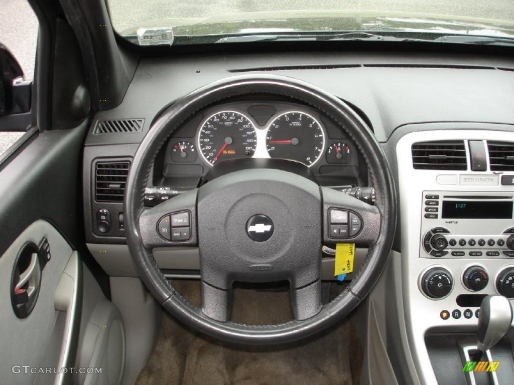 2006 Equinox LT AWD - Black / Light Gray photo #13