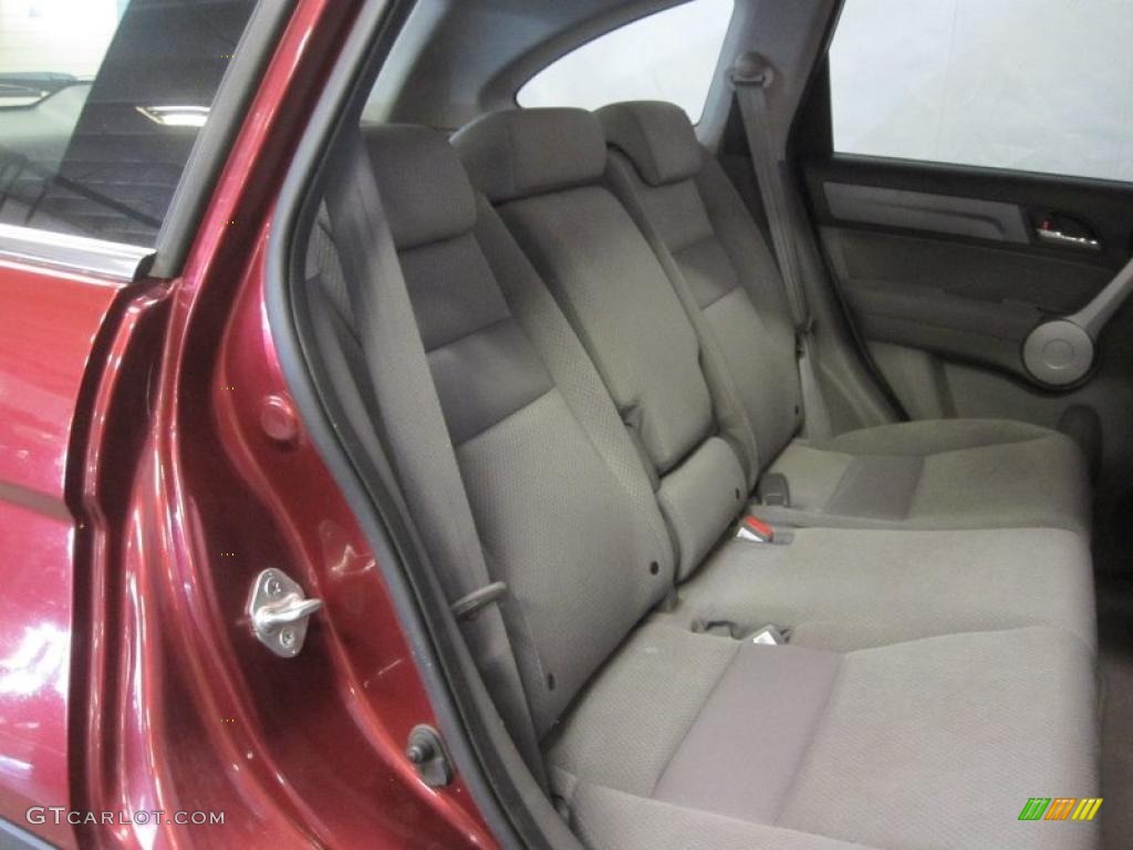2007 CR-V LX 4WD - Tango Red Pearl / Gray photo #6