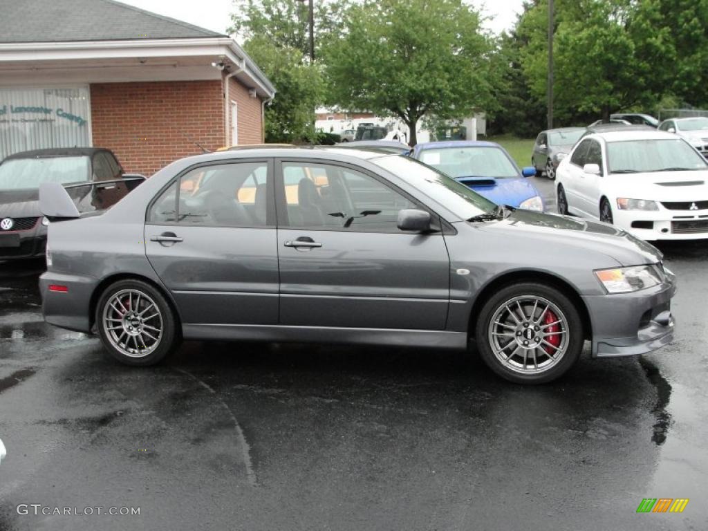 2006 Lancer Evolution IX SE - Graphite Gray / Black Alcantara photo #7