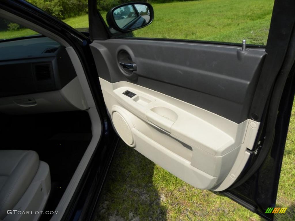 2006 Charger R/T - Midnight Blue Pearl / Dark Slate Gray/Light Graystone photo #10