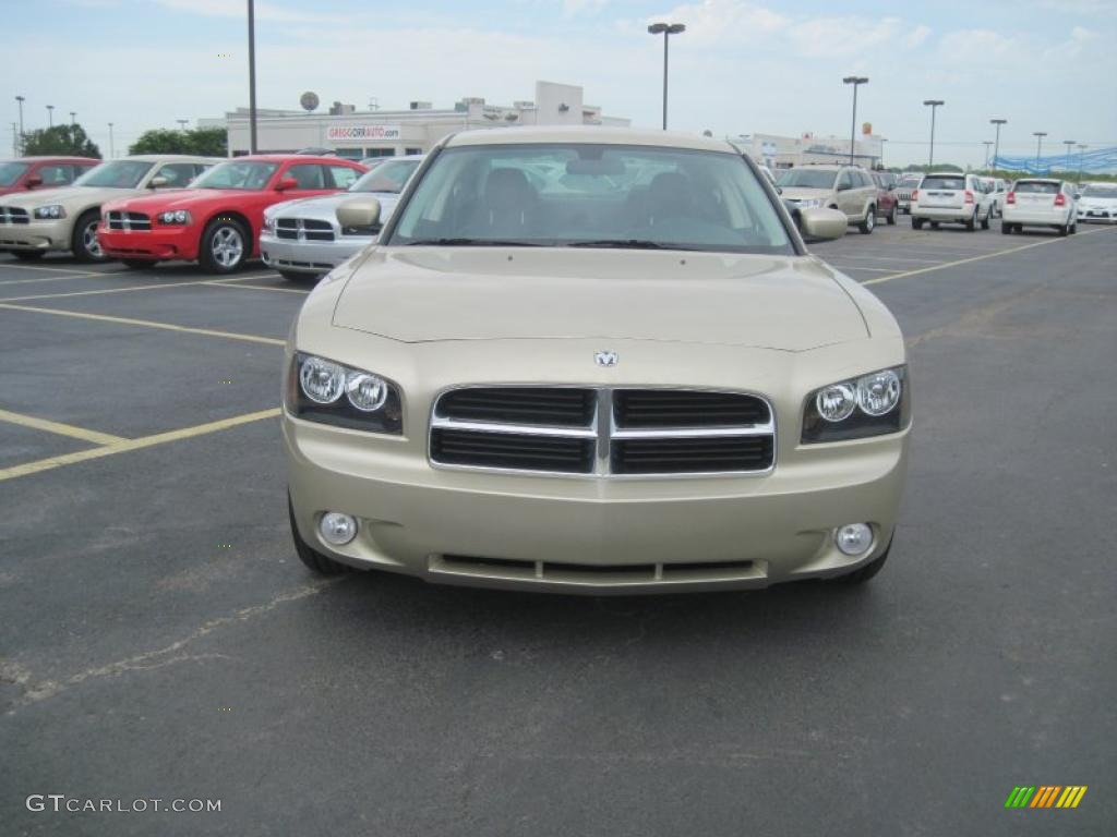 2010 Charger R/T - White Gold Pearl / Dark Slate Gray photo #2