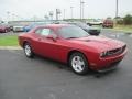 2010 Inferno Red Crystal Pearl Dodge Challenger SE  photo #3