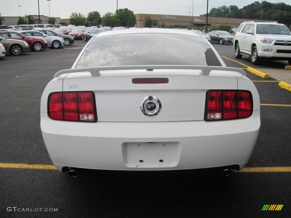 2008 Mustang GT/CS California Special Coupe - Performance White / Dark Charcoal/Medium Parchment photo #8