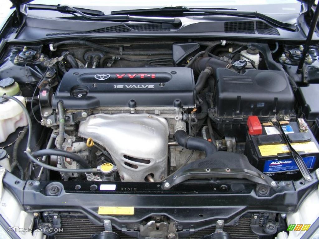 2004 Camry LE - Black / Stone photo #25