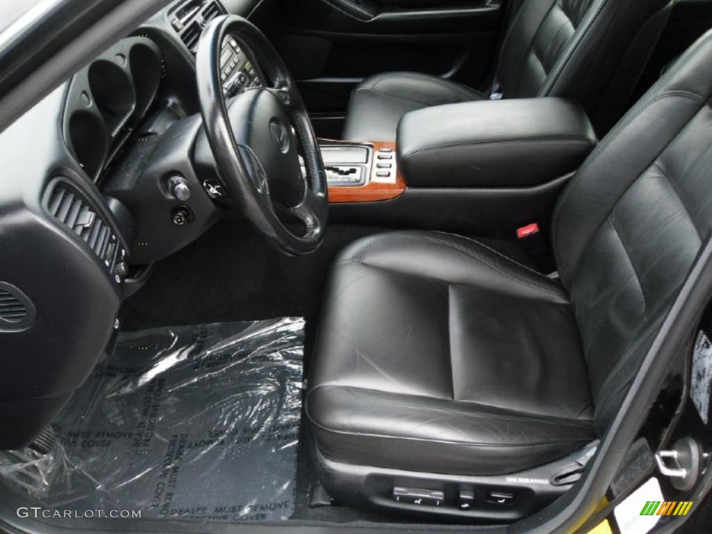 Black Interior 2000 Lexus GS 400 Photo #31221213