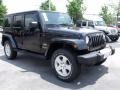 Black - Wrangler Unlimited Sahara 4x4 Photo No. 4