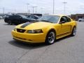 2004 Screaming Yellow Ford Mustang Mach 1 Coupe  photo #7