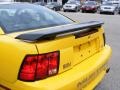 2004 Screaming Yellow Ford Mustang Mach 1 Coupe  photo #28