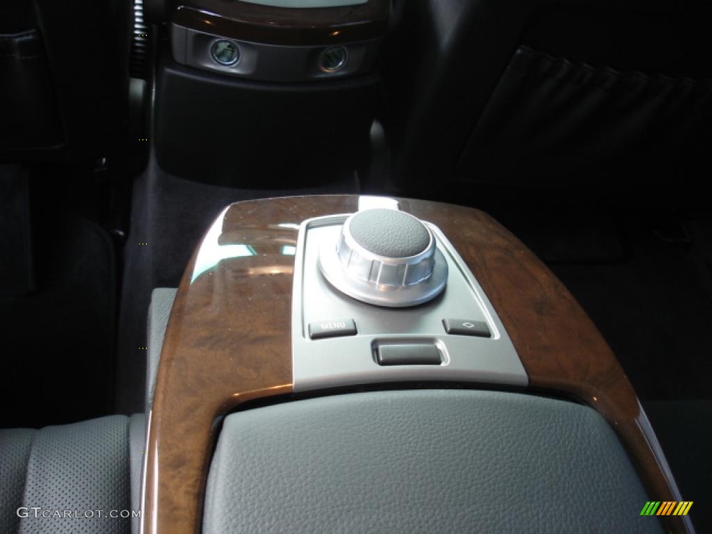 2008 7 Series 750Li Sedan - Azurite Black Metallic / Black photo #17