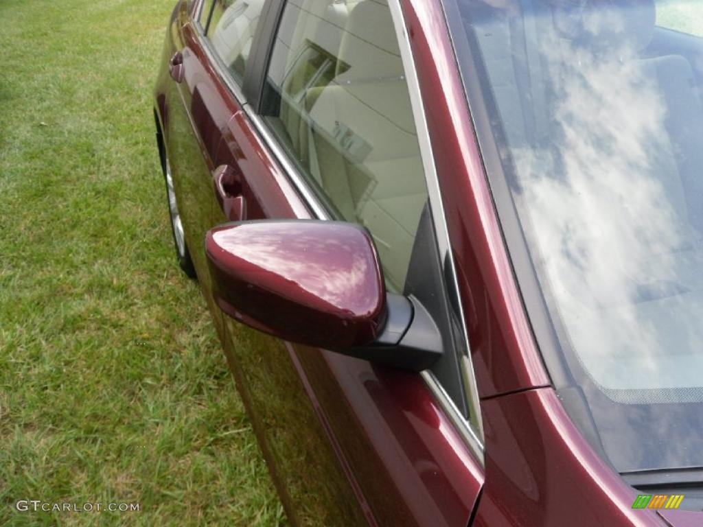 2009 Accord EX Sedan - Basque Red Pearl / Ivory photo #23