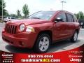 2010 Sunburst Orange Pearl Jeep Compass Sport  photo #1