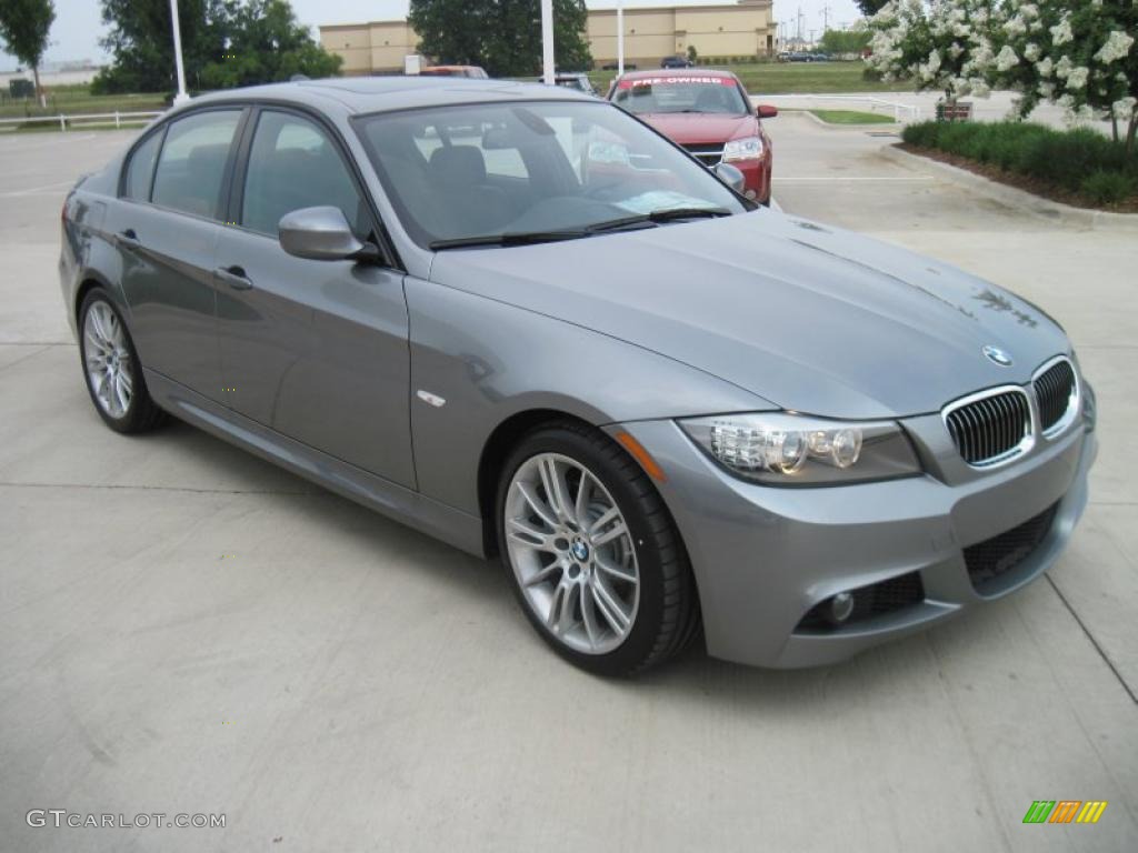 Space Gray Metallic 2011 BMW 3 Series 335d Sedan Exterior Photo #31223957