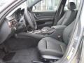 Black 2011 BMW 3 Series 335d Sedan Interior Color