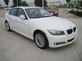 Alpine White - 3 Series 335d Sedan Photo No. 2