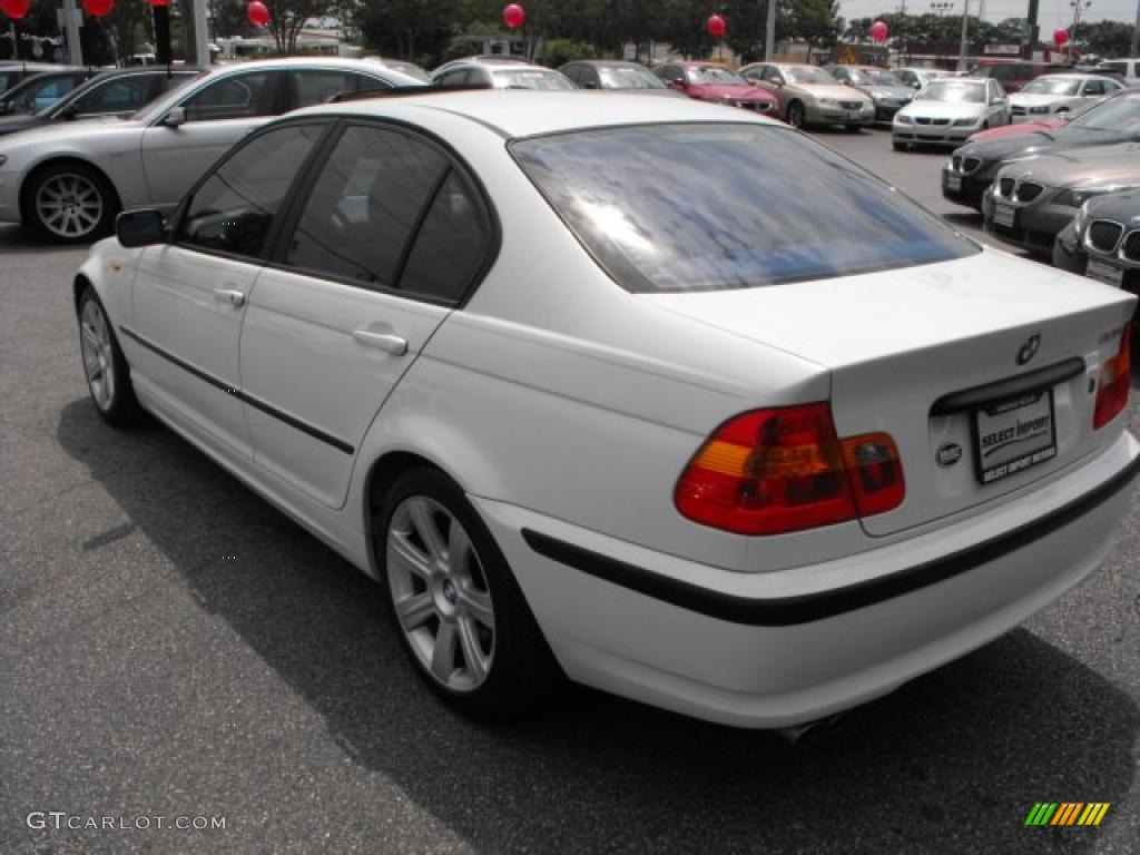 2003 3 Series 325i Sedan - Alpine White / Beige photo #9