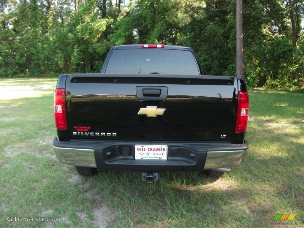 2009 Silverado 1500 LT Extended Cab - Black / Ebony photo #2