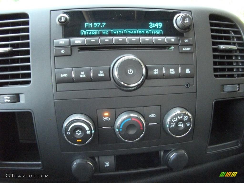 2009 Silverado 1500 LT Extended Cab - Black / Ebony photo #7