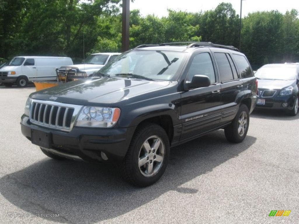 2004 Grand Cherokee Limited 4x4 - Midnight Blue Pearl / Dark Slate Gray photo #1