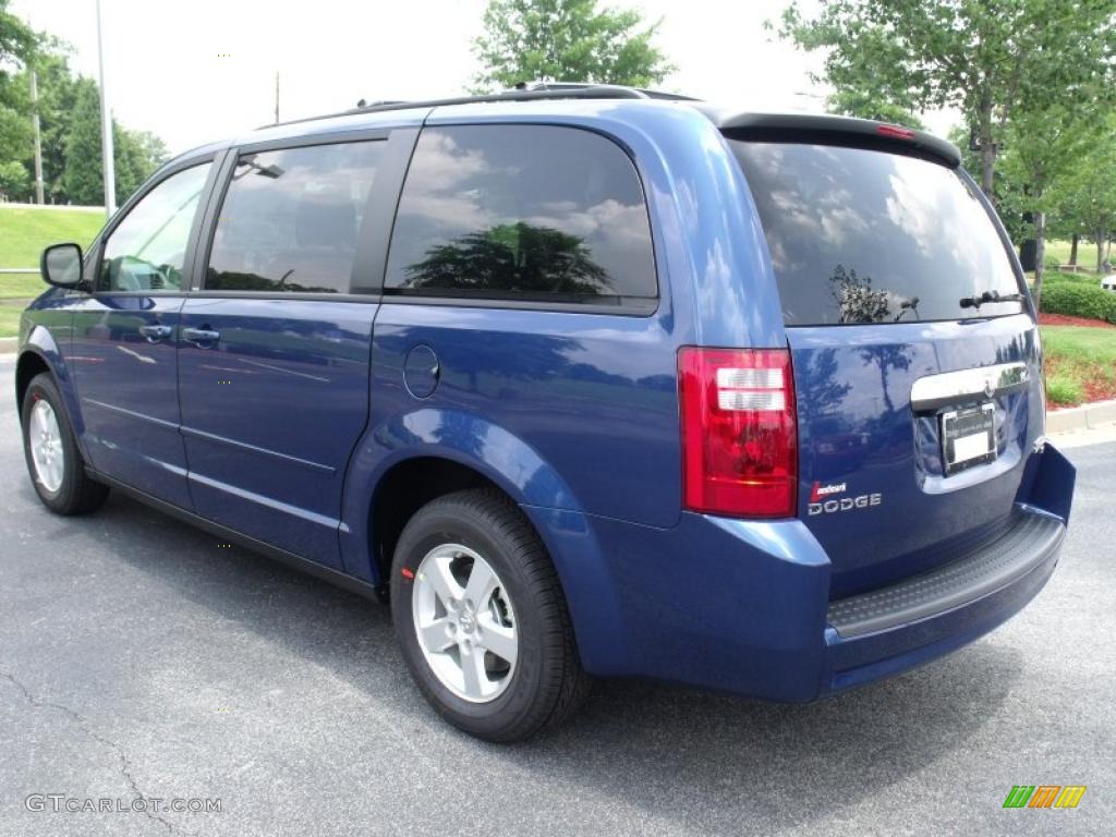 2010 Grand Caravan SE Hero - Deep Water Blue Pearl Coat / Medium Slate Gray/Light Shale photo #2