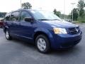 2010 Deep Water Blue Pearl Coat Dodge Grand Caravan SE Hero  photo #4