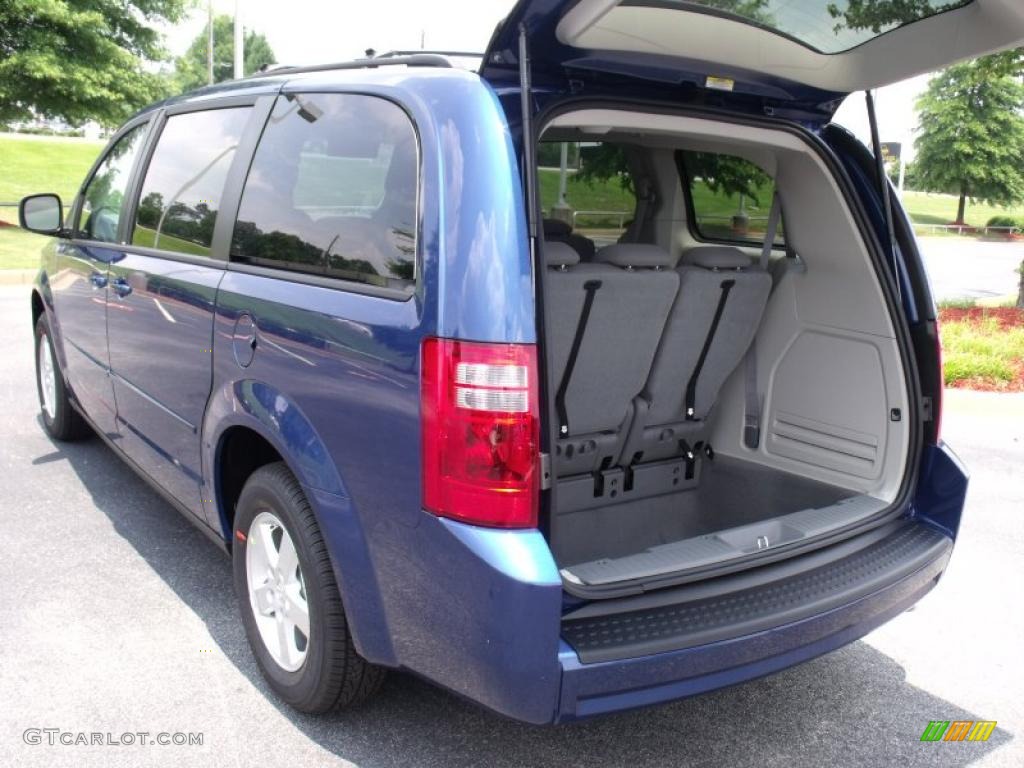 2010 Grand Caravan SE Hero - Deep Water Blue Pearl Coat / Medium Slate Gray/Light Shale photo #8