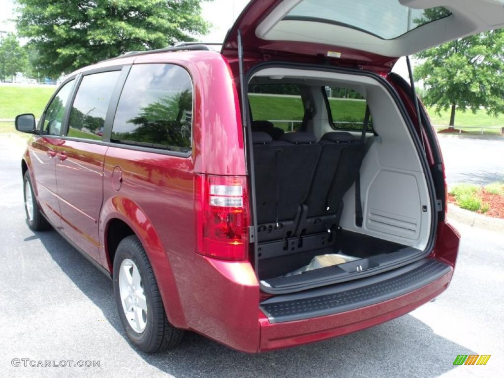 2010 Grand Caravan SE Hero - Deep Cherry Red Crystal Pearl / Dark Slate Gray/Light Shale photo #8