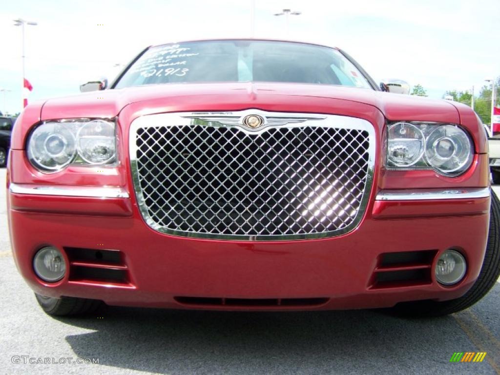 Inferno Red Crystal Pearl 2008 Chrysler 300 Touring DUB Edition Exterior Photo #31226761