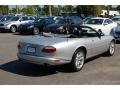 2002 Platinum Metallic Jaguar XK XK8 Convertible  photo #20