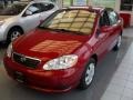 2006 Impulse Red Pearl Toyota Corolla LE  photo #1