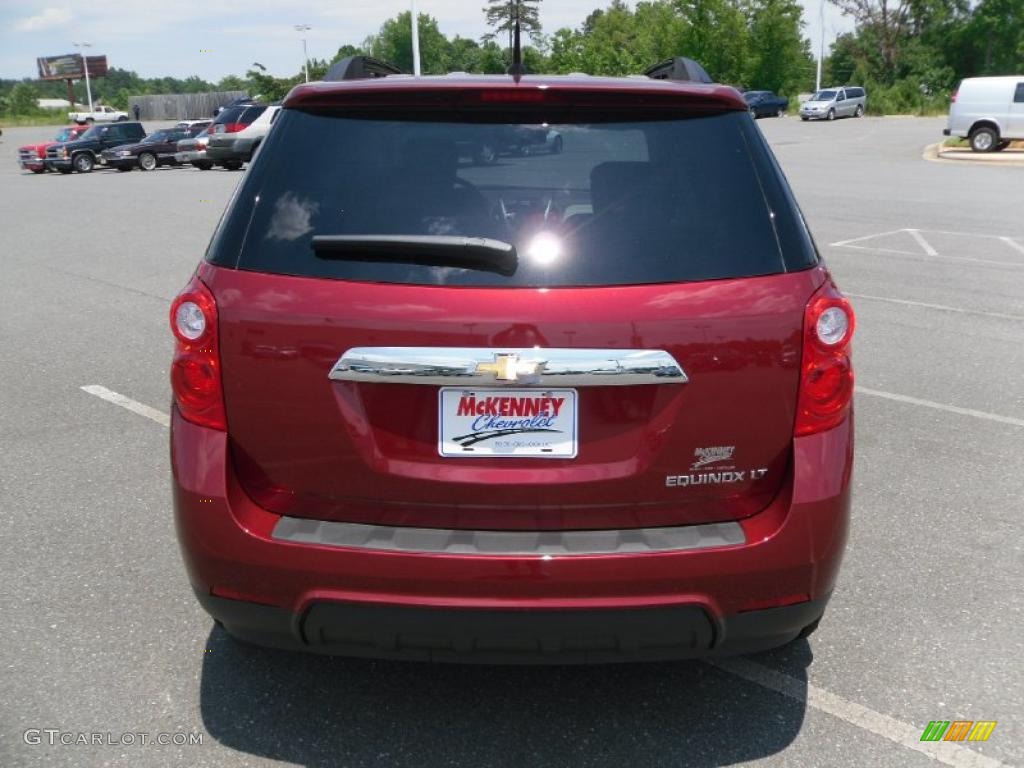 2010 Equinox LT - Cardinal Red Metallic / Jet Black photo #3