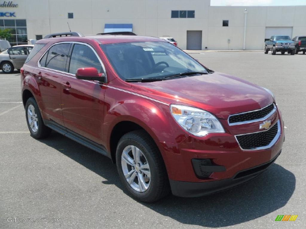 2010 Equinox LT - Cardinal Red Metallic / Jet Black photo #5