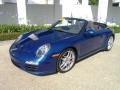 2009 Aqua Blue Metallic Porsche 911 Carrera S Cabriolet  photo #1