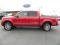 2010 Red Candy Metallic Ford F150 Platinum SuperCrew 4x4  photo #5