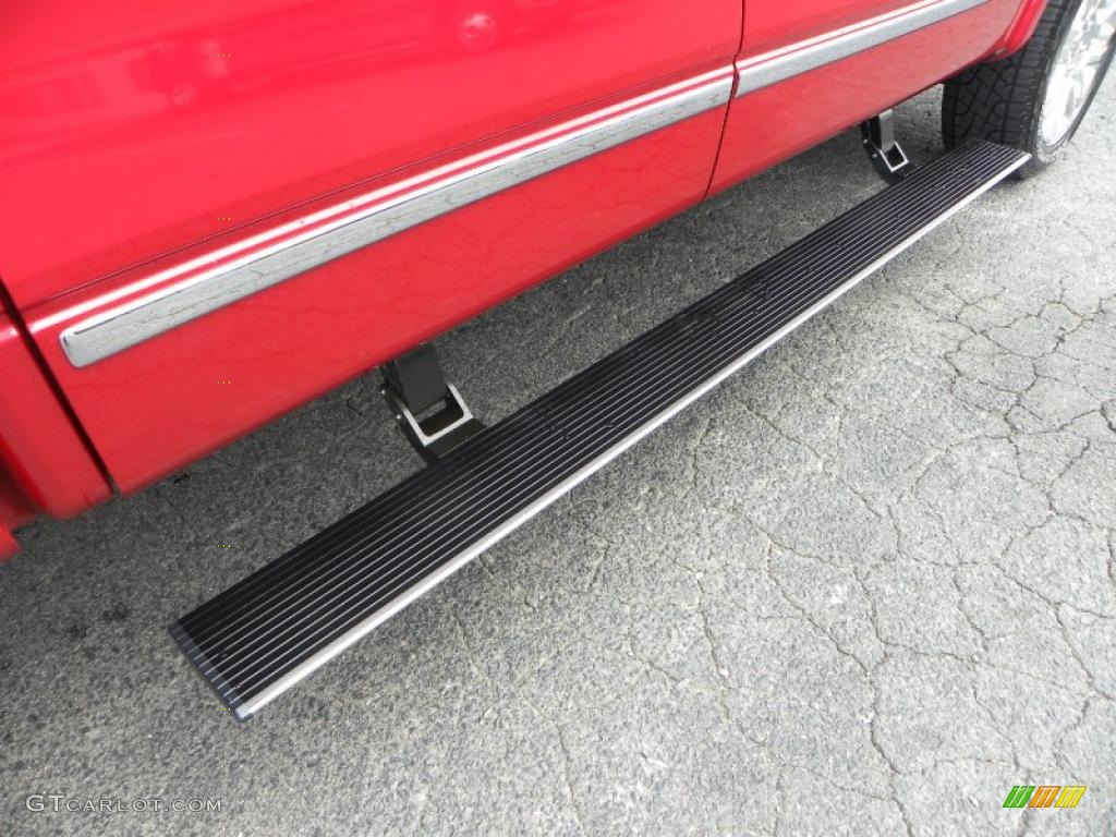 2010 F150 Platinum SuperCrew 4x4 - Red Candy Metallic / Sienna Brown Leather/Black photo #12