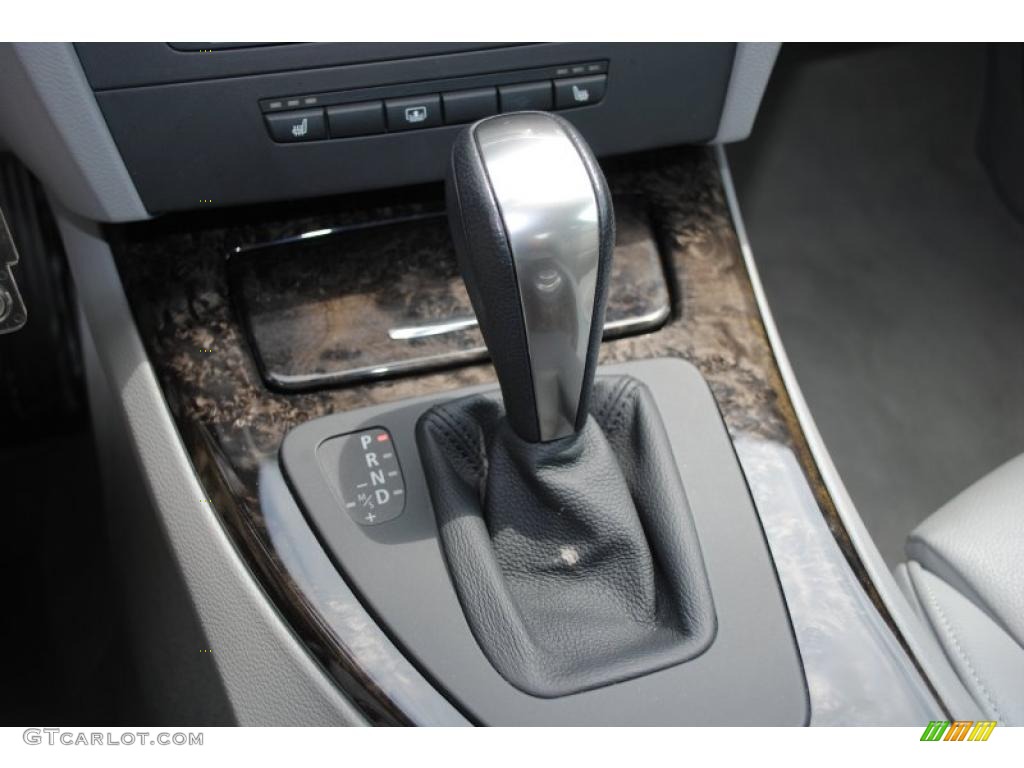 2007 3 Series 335i Coupe - Sparkling Graphite Metallic / Grey photo #15
