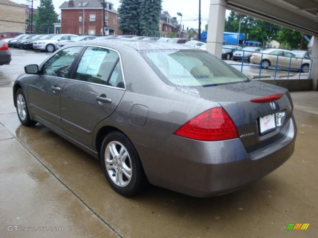 2007 Accord EX Sedan - Carbon Bronze Pearl / Ivory photo #2