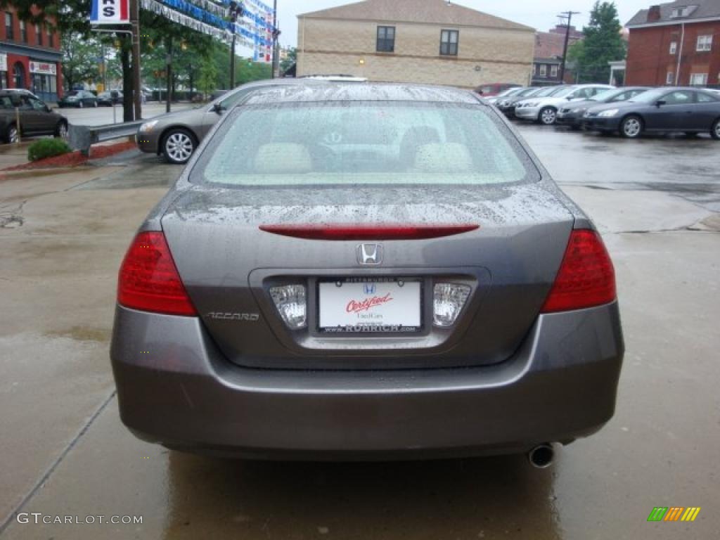 2007 Accord EX Sedan - Carbon Bronze Pearl / Ivory photo #3