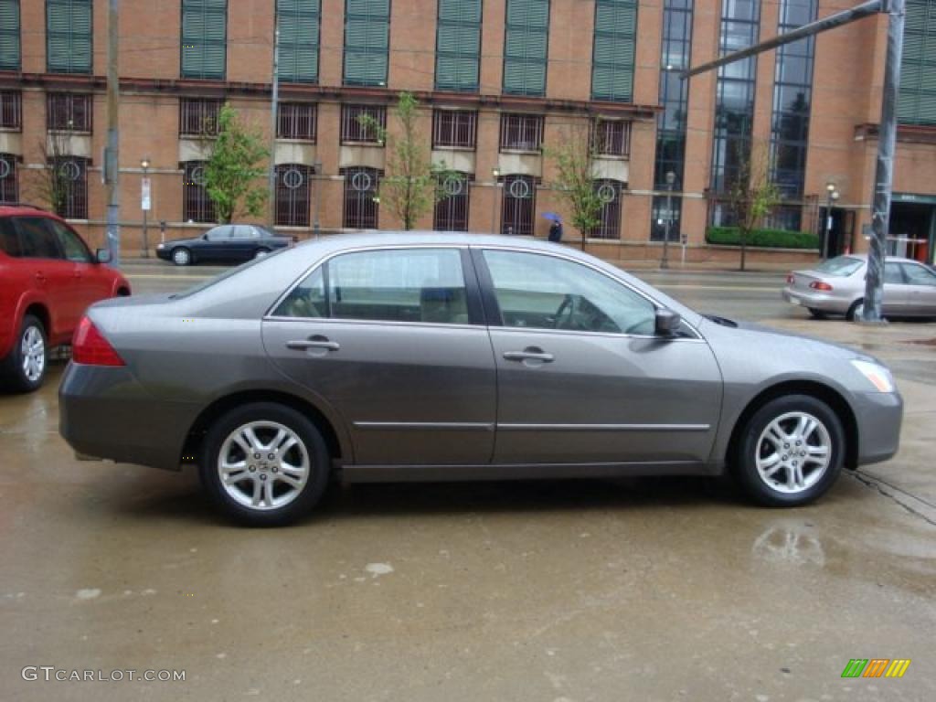 2007 Accord EX Sedan - Carbon Bronze Pearl / Ivory photo #5