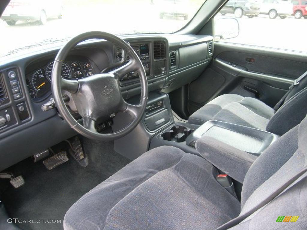2000 Silverado 1500 LS Extended Cab 4x4 - Charcoal Gray Metallic / Graphite photo #21
