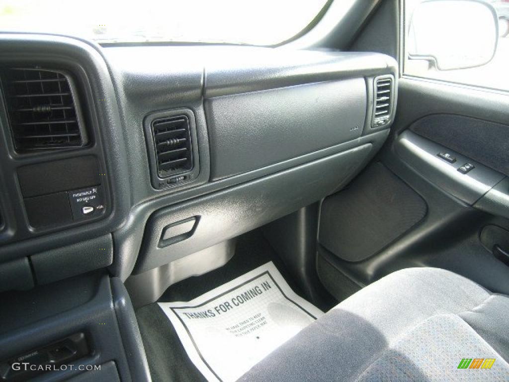 2000 Silverado 1500 LS Extended Cab 4x4 - Charcoal Gray Metallic / Graphite photo #35